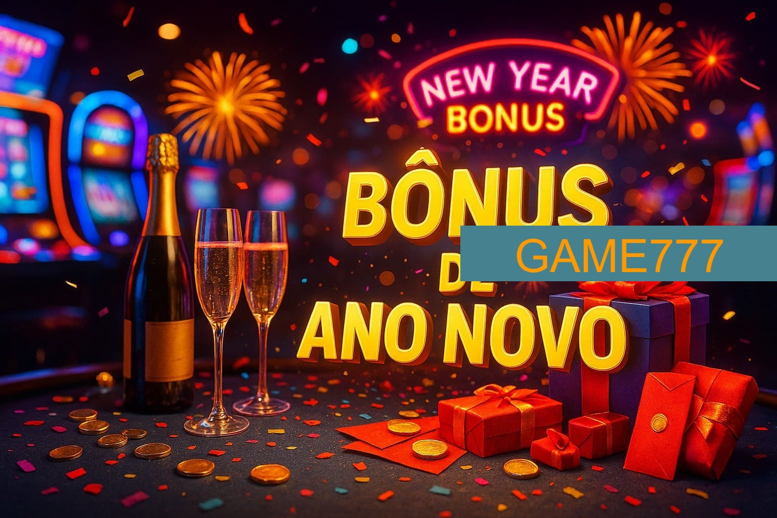 Promoções de Ano Novo no GAME777